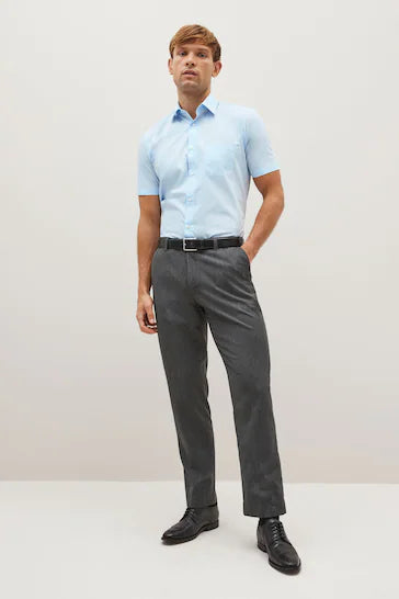 NEXT-ESAY CARE SHIRT-REGULAR FIT | LIGHT BLUE