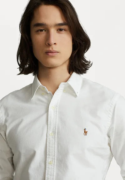 RALPH LAUREN-CASUAL-CLASSIC FIT-SHIRT | WHITE