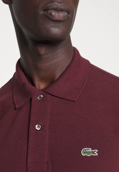 LACOSTE-MEN'S ORIGINAL-POLO SHIRT | MAROON