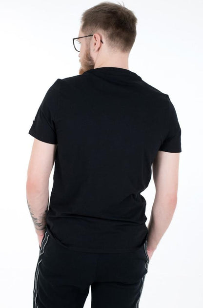 GUESS FALL WINTER SLIM FIT T-SHIRT | BLACK