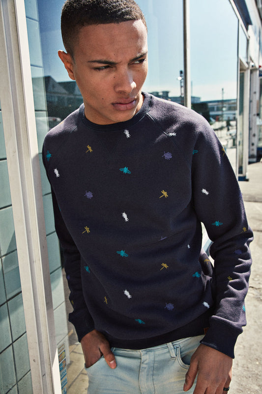 BLEND BHSWEATSHIRT - SWEATSHIRT | NAVY BLUE