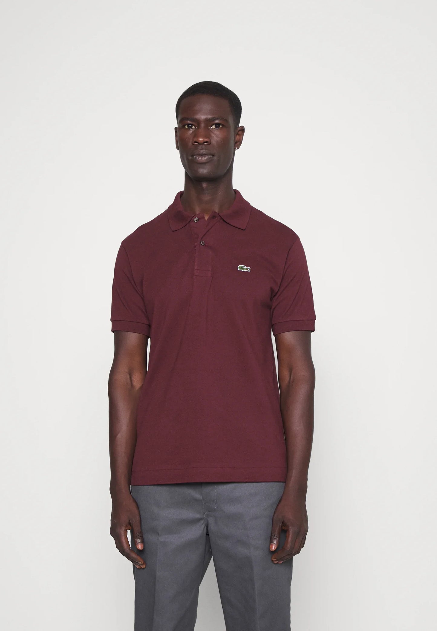 LACOSTE-MEN'S ORIGINAL-POLO SHIRT | MAROON