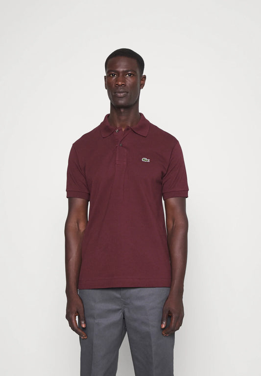 LACOSTE-MEN'S ORIGINAL-POLO SHIRT | MAROON