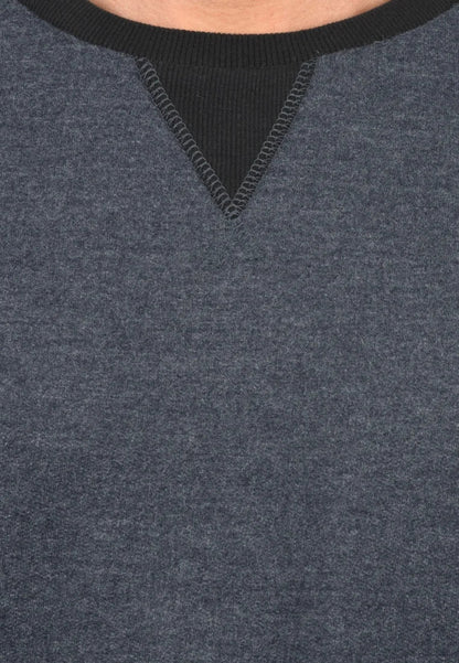 BLEND-MENS-ROUND NECK-SWEATSHIRT | GREY