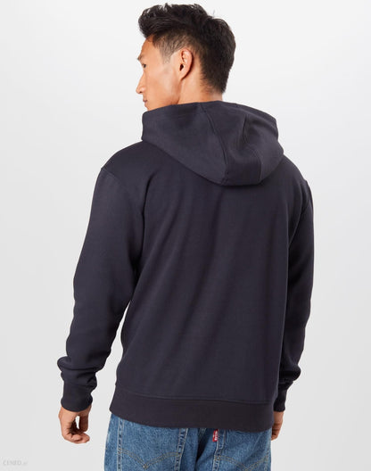 BLEND HOODED MENS-SWEATSHIRT | NAVY BLUE