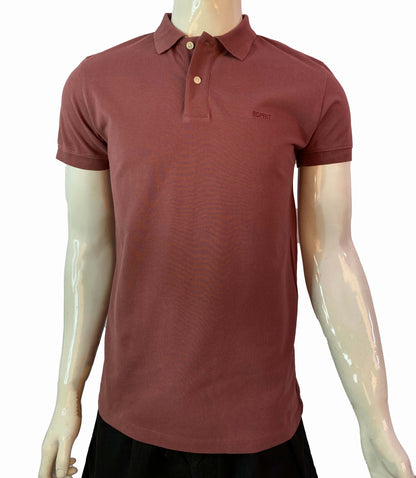 ESPRIT PLAIN POLO SHIRT | REDISH