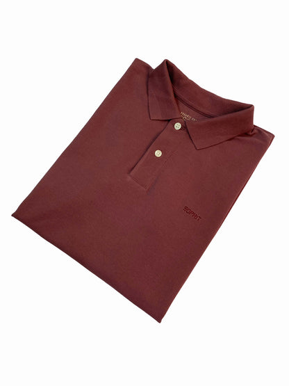 ESPRIT PLAIN POLO SHIRT | REDISH