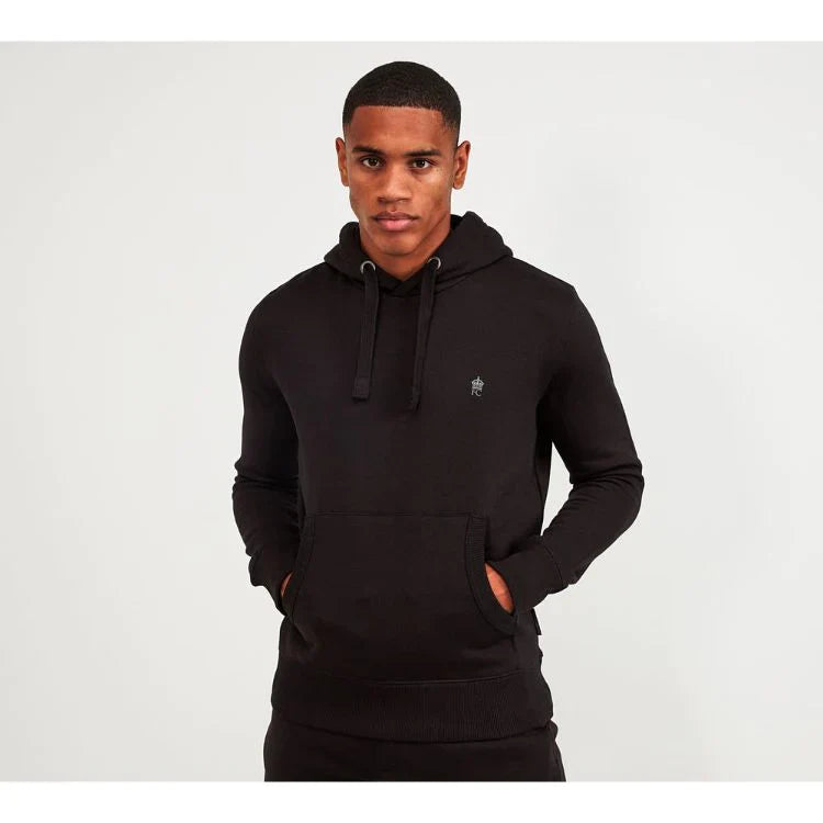 FCUK MEN PULLOVER HOODIE | BLACK