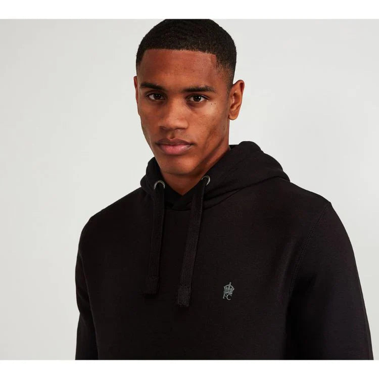 FCUK MEN PULLOVER HOODIE | BLACK