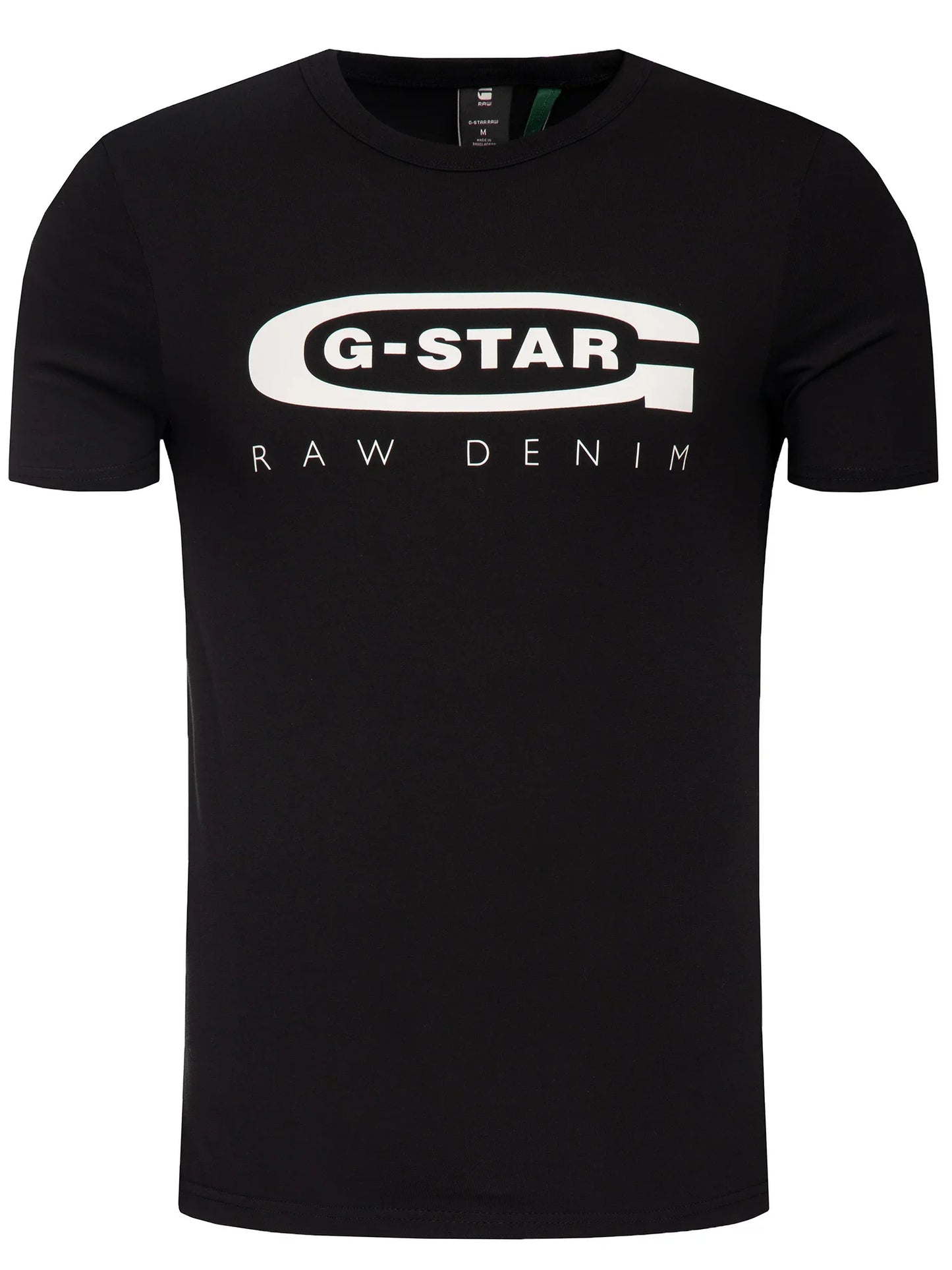 G-STAR RAW T-SHIRT SLIM FIT ROUND NECK-BLACK