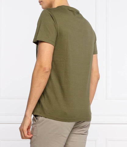 GUESS TEE SHIRT REGULAR FIT | GREEN