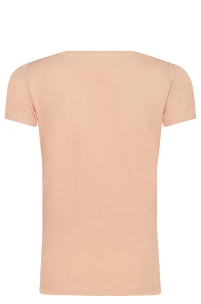 GUESS LOS ANGELES-KIDS-TEE SHIRT-PRINTED | PEACH