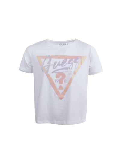 GUESS kids T-Shirt White With Graphic Logo