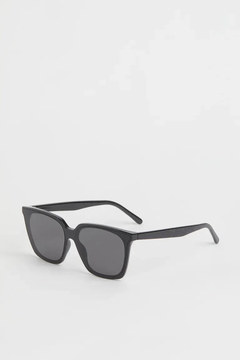 H&M ANGULAR SUNGLASSES | BLACK