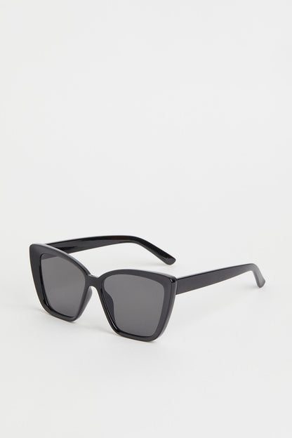 H&M CAT-EYE SUNGLASSES | BLACK