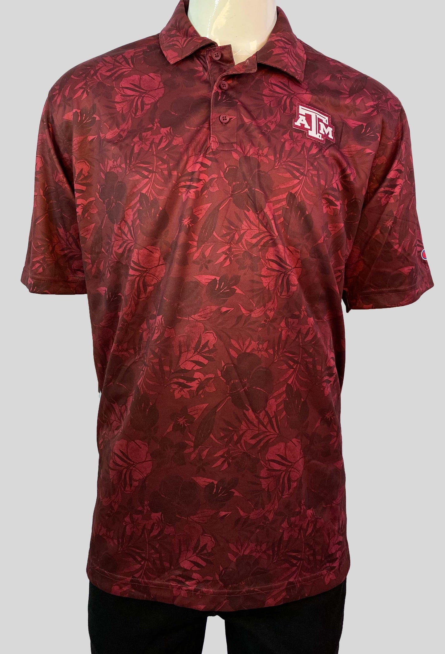 CHAMPION FLORAL MEN'S POLO | MAROON