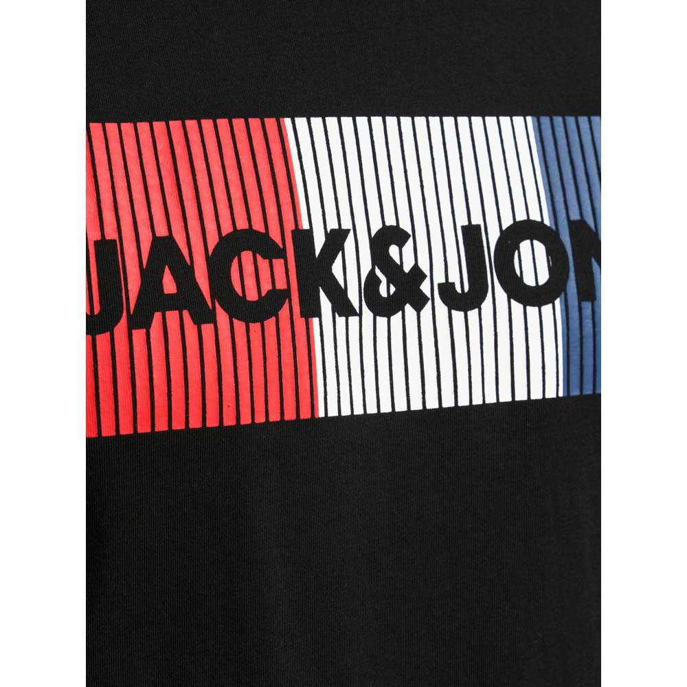 JACK & JONES.- CORP LOGO-SHORT SLEEVE T-SHIRT | BLACK