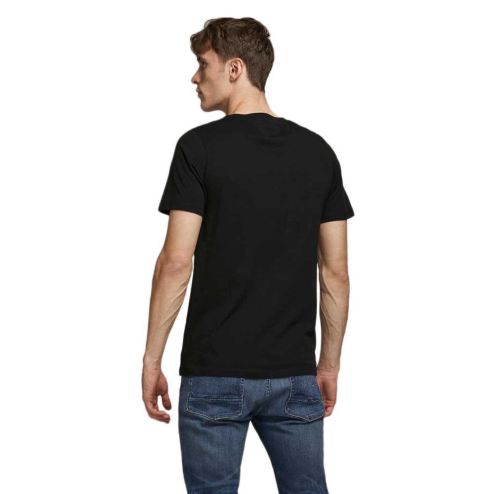 JACK & JONES.- CORP LOGO-SHORT SLEEVE T-SHIRT | BLACK