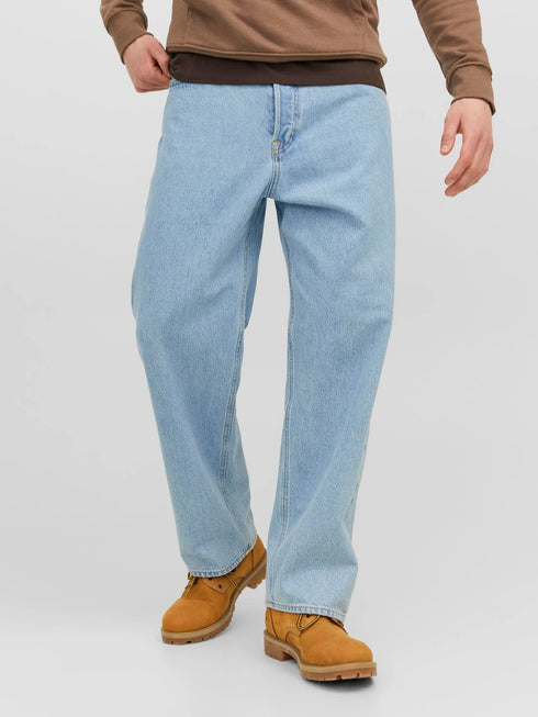 JACK & JONES - JJORIGINAL IALEX BAGGY FIT JEANS | LIGHT BLUE