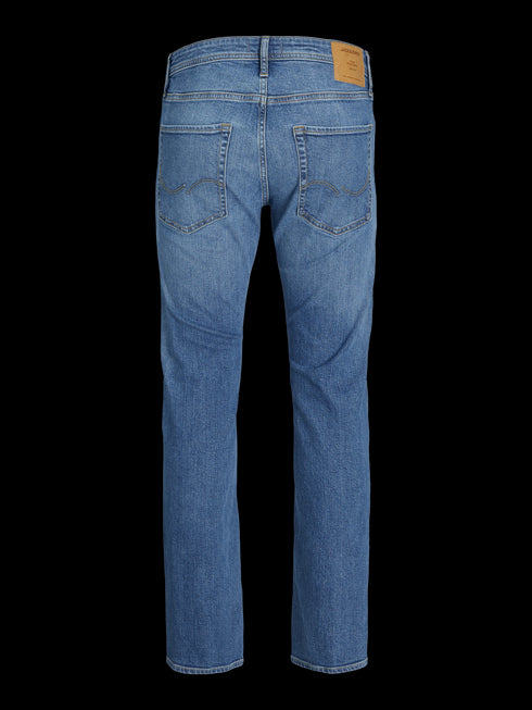 JACK & JONES ICHRIS JJORIGINAL AM 285 RELAXED FIT JEANS | DENIM BLUE