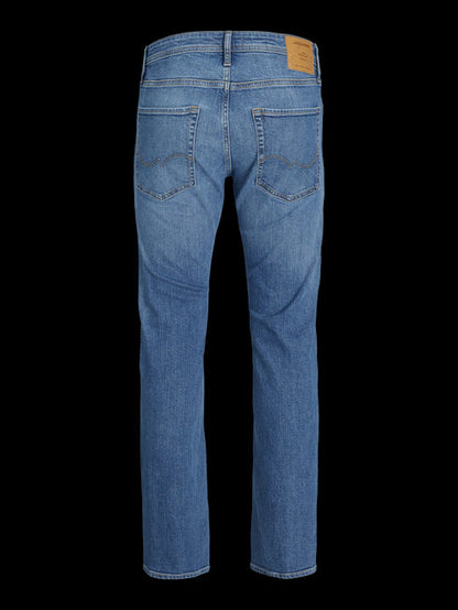 JACK & JONES ICHRIS JJORIGINAL AM 285 RELAXED FIT JEANS | DENIM BLUE