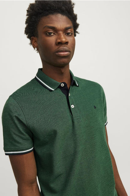 JACK & JONES  PAULOS SLIM FIT POLO | GREEN