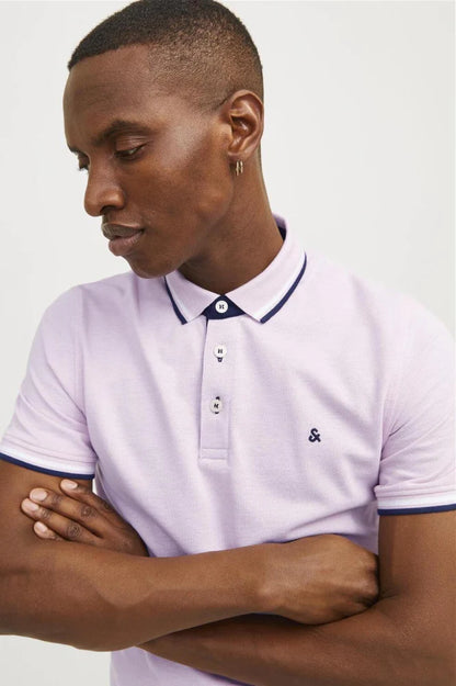 JACK & JONES PAULOS POLO | LIGHT PINK