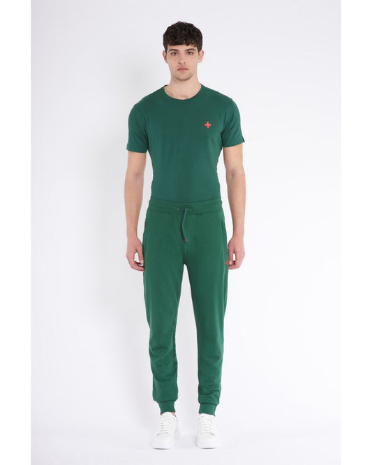 ZU-E.L.E.M.E.N.T-TROUSERS-PANTALONI FELPA | FLAG GREEN