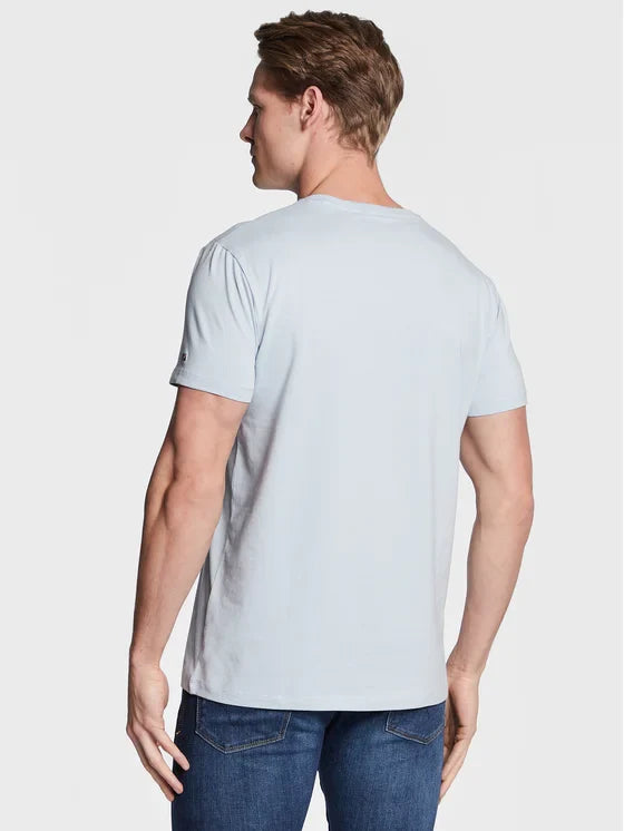 PEPE JEANS PLAIN SLIM FIT TEE SHIRT | SKY BLUE