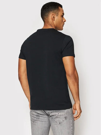 PEPE JEANS PLAIN SLIM FIT TEE SHIRT | BLACK