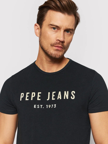 PEPE JEANS LONDON-POL RO SLIM FIT-T-SHIRT | BLACK