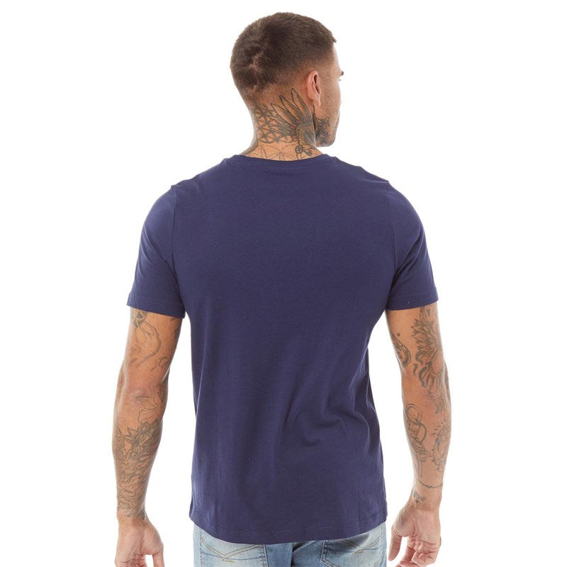 PUMA LOGO MEN SLIM FIT T-SHIRT | BLUE