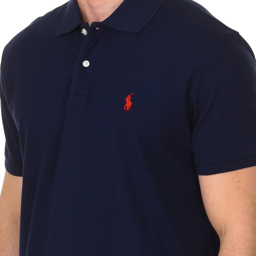 US POLO ASSN. GOLF PRO FIT SHORT SLEEVE POLO SHIRT | NAVY BLUE