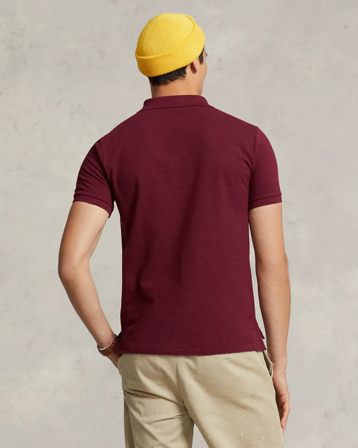 RALPH LAUREN – CUSTOM FIT POLO BEAR POLO SHIRT | MAROON