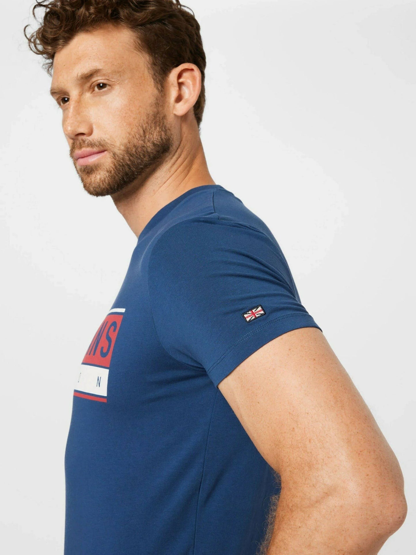 PEPE JEANS FRONT LOGO T-SHIRT-R BLUE