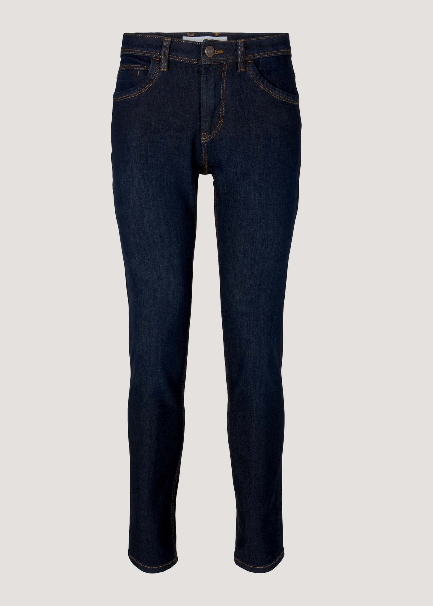 TOM TAILOR JOSH REGULAR SLIM MEN JEANS - RINSED BLUE DENIM