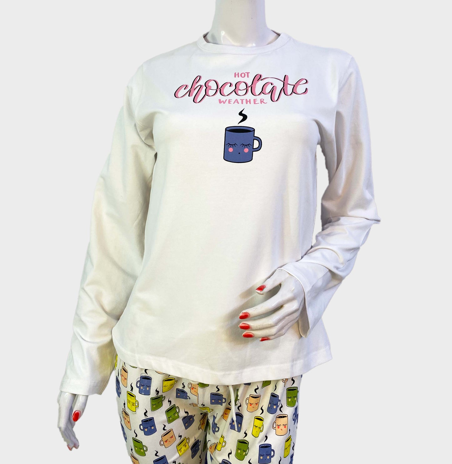 Uondi Cozy Cocoa Pajama Set - Snuggle Up in Style