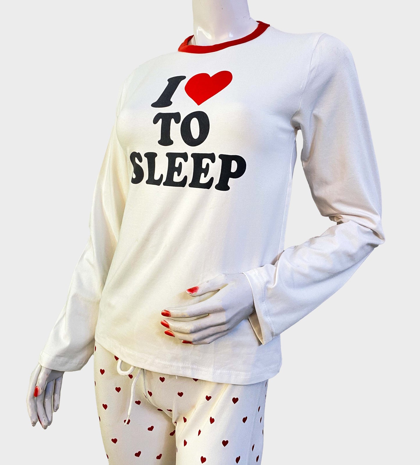 Uondi 'I Love to Sleep' Pajama Set - Comfy & Cute Nightwear