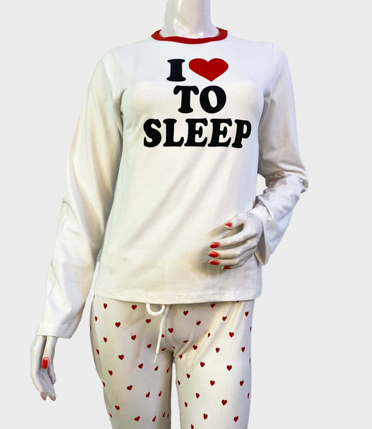 Uondi 'I Love to Sleep' Pajama Set - Comfy & Cute Nightwear