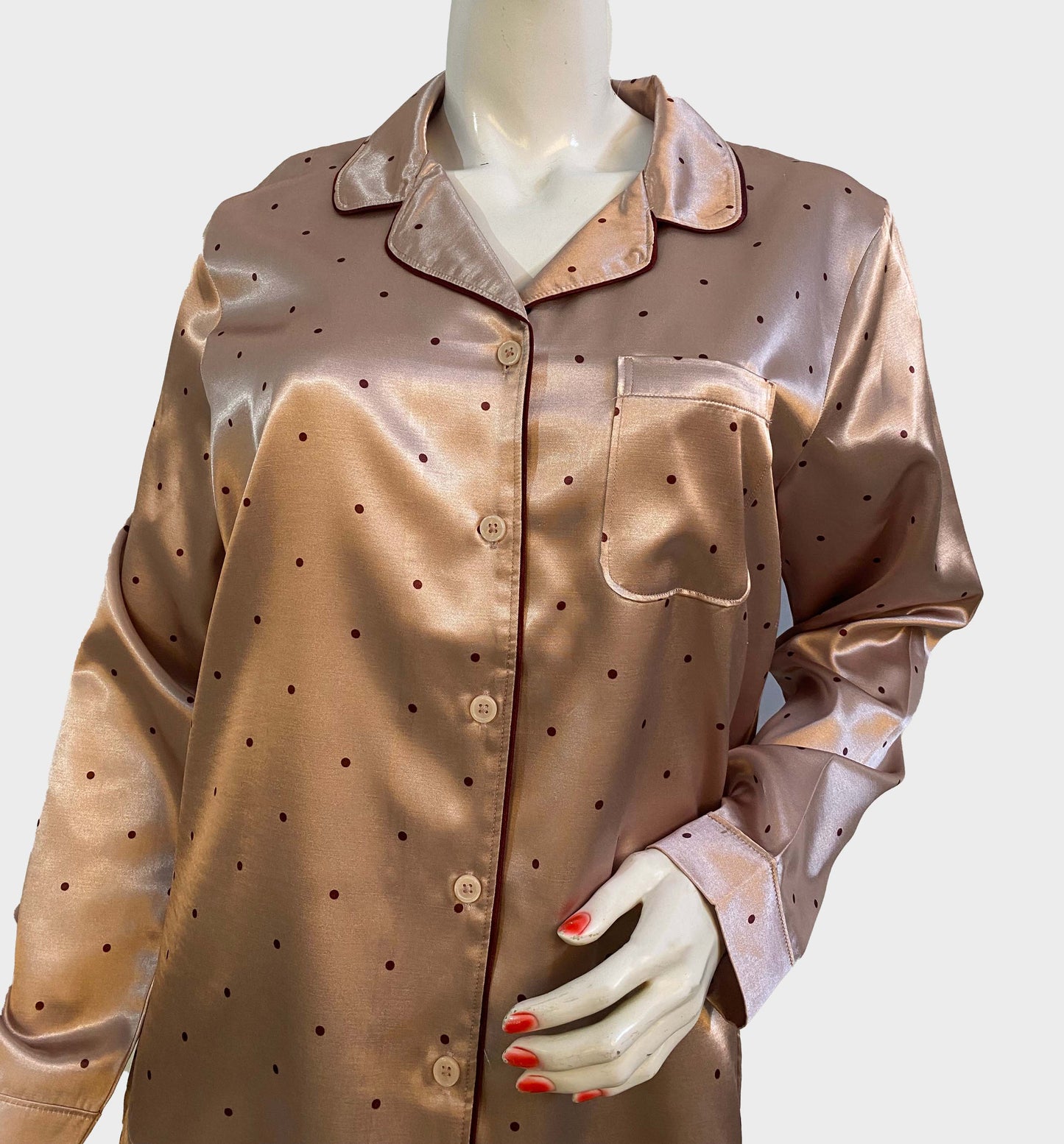 QUEENTEX NIGHT TOP WOMEN'S | LIGHT BROWN