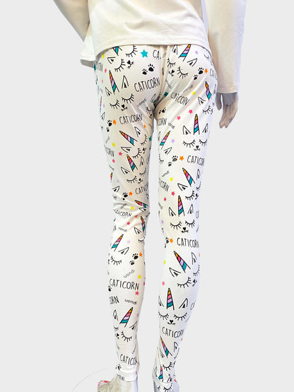 Uondi Caticorn Magic Pajama Set - Dreamy Comfort for Her